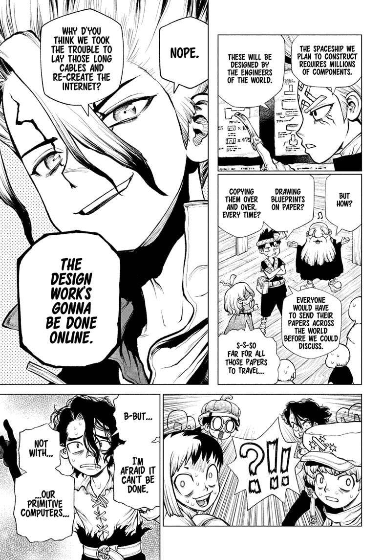 Dr. Stone, Chapter 218