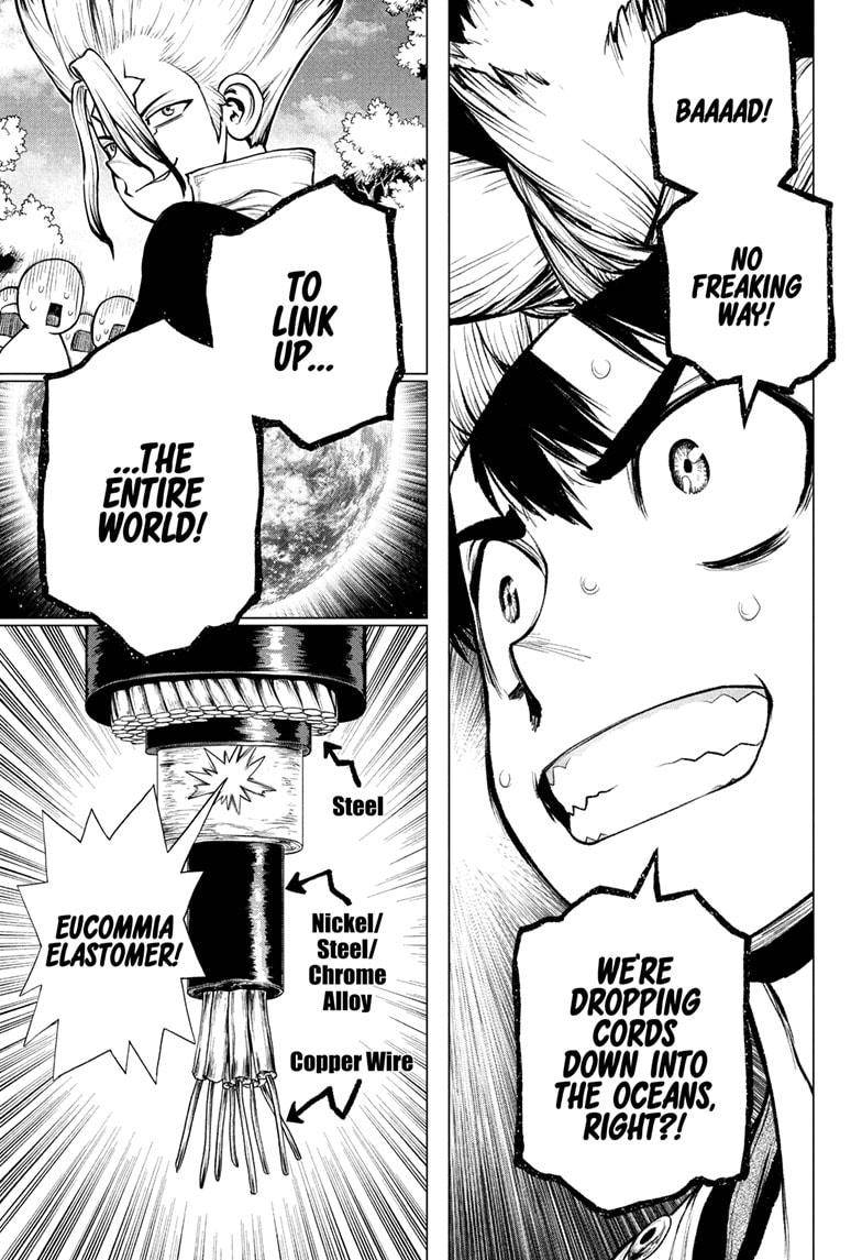 Dr. Stone, Chapter 218