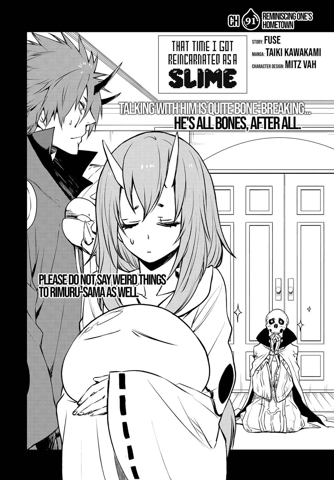 That Time I Got Reincarnated as a Slime, Chapter 91