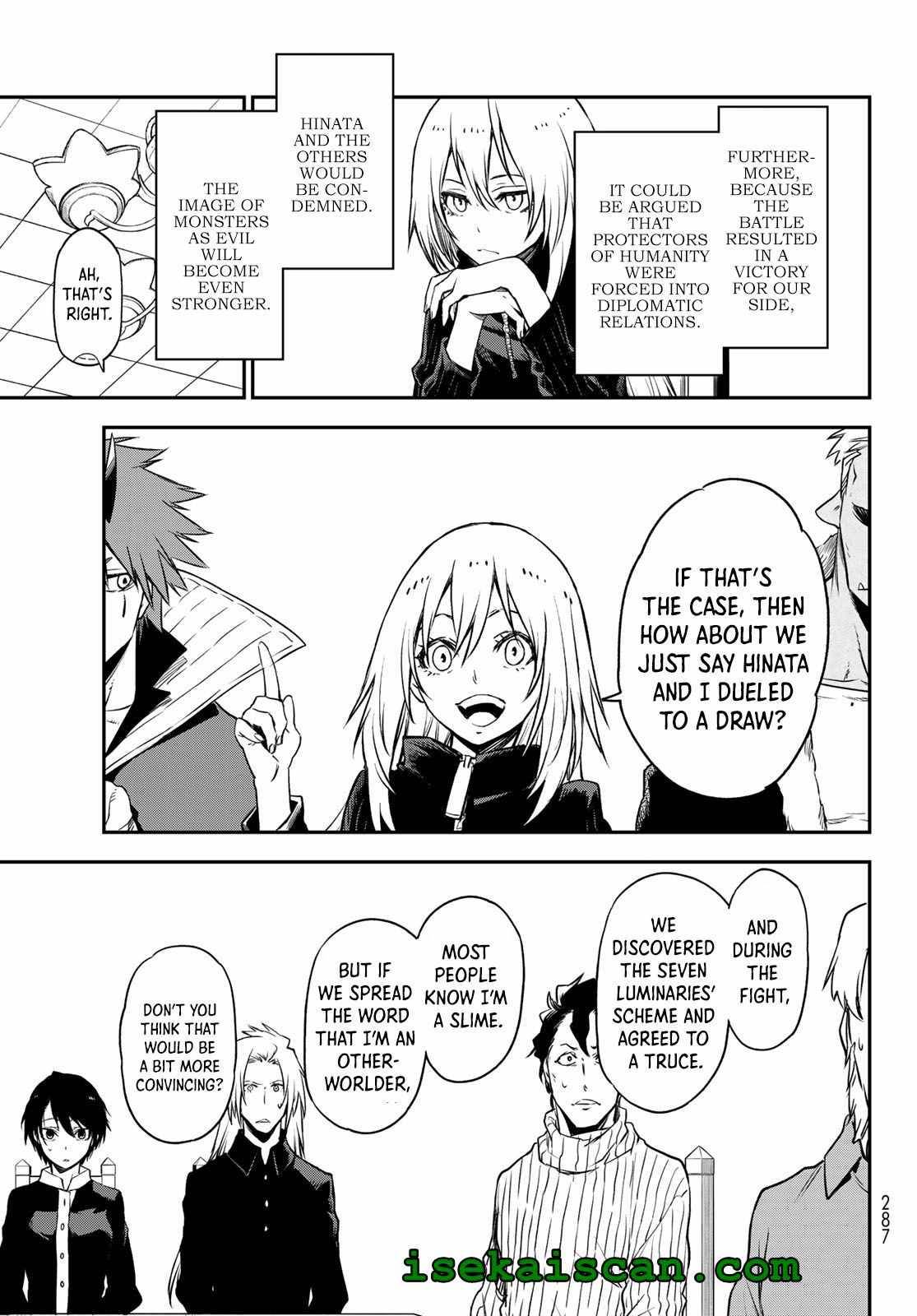 That Time I Got Reincarnated as a Slime, Chapter 100