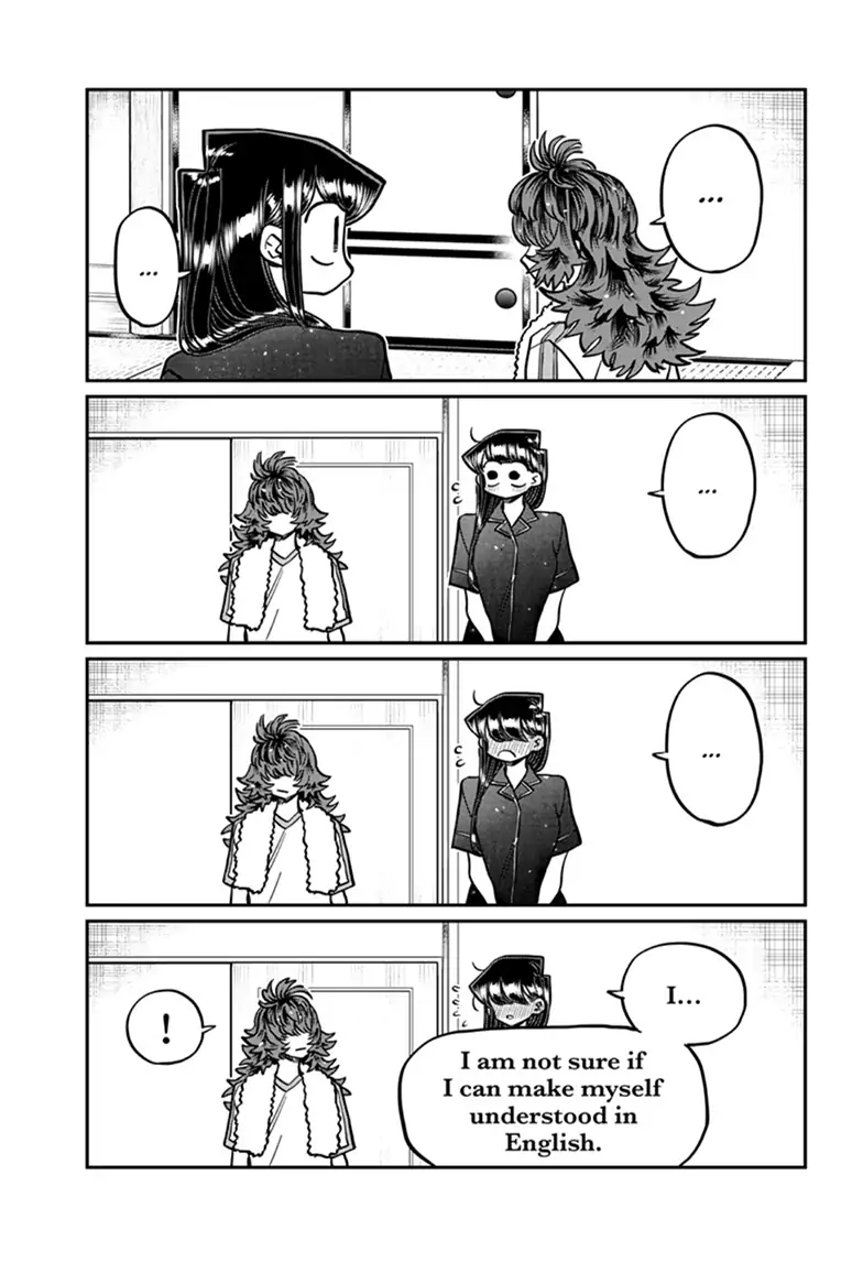 Komi-san wa Komyushou Desu Manga Chapter 402