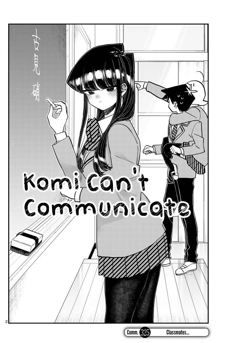 Komi Can't Communicate, Chapter 325