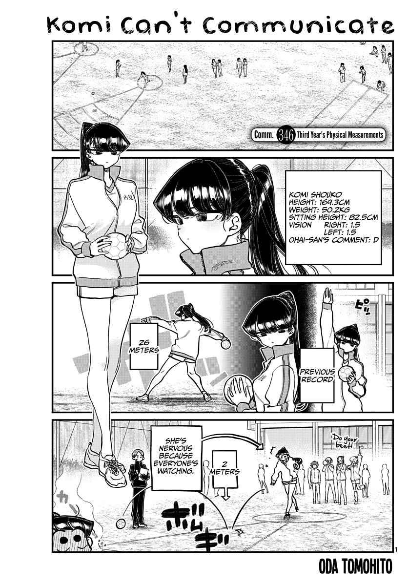 Komi Can't Communicate, Chapter 346