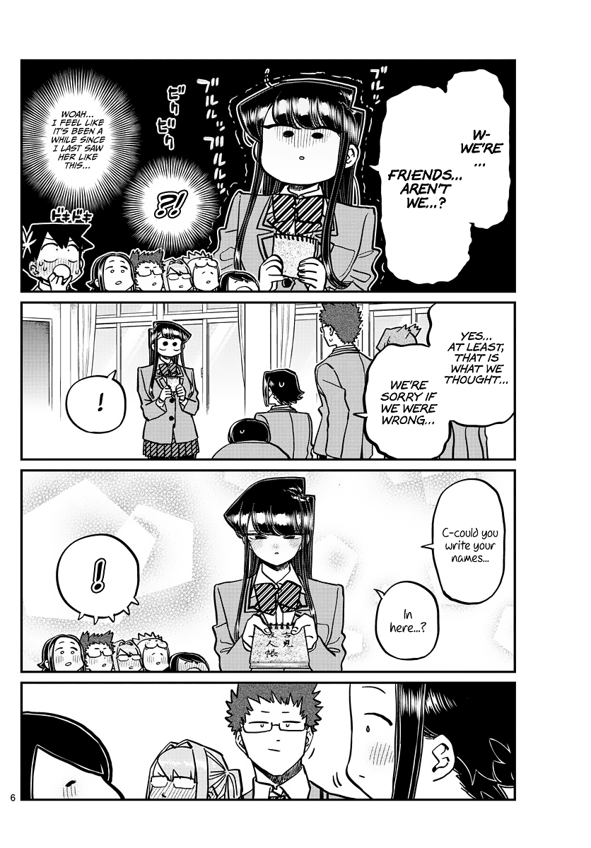 Komi Can't Communicate, Chapter 323