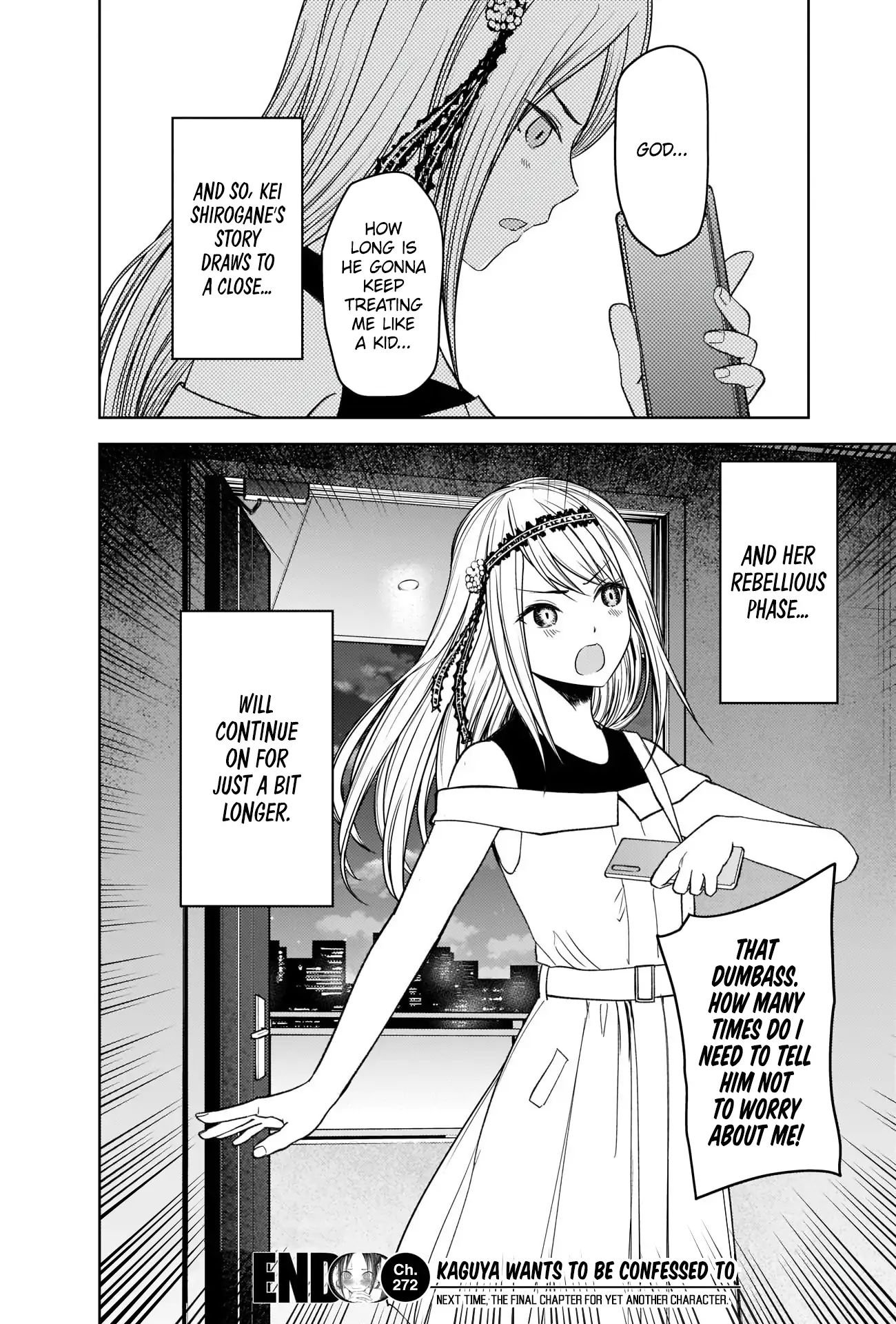 Kaguya-Sama Love Is War, chapter 272