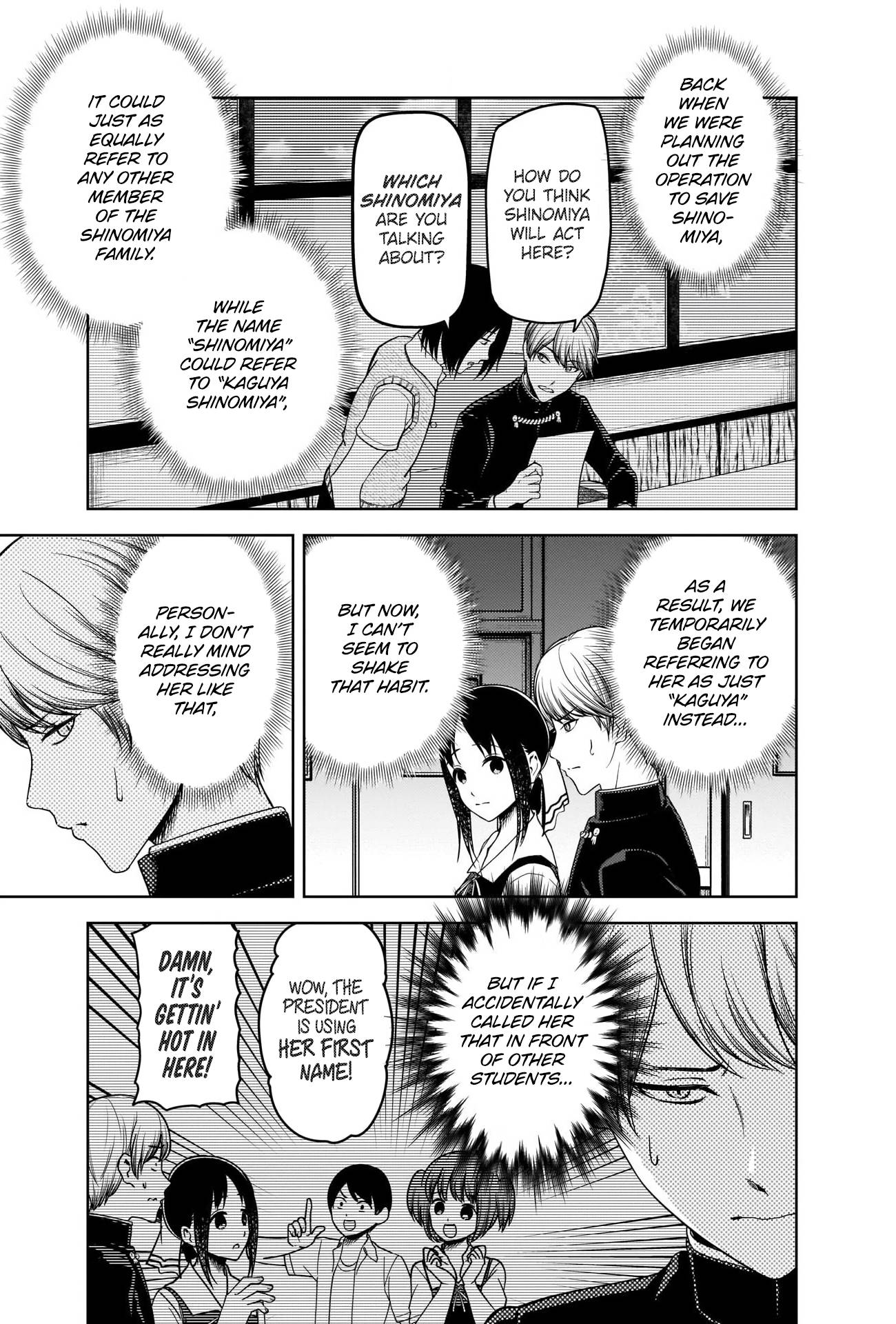 Kaguya-Sama Love Is War, chapter 264