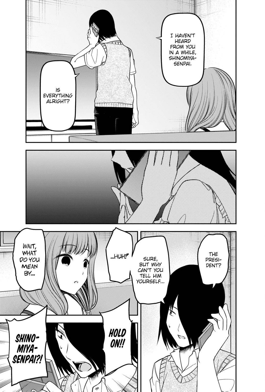 Kaguya-Sama Love Is War, chapter 246