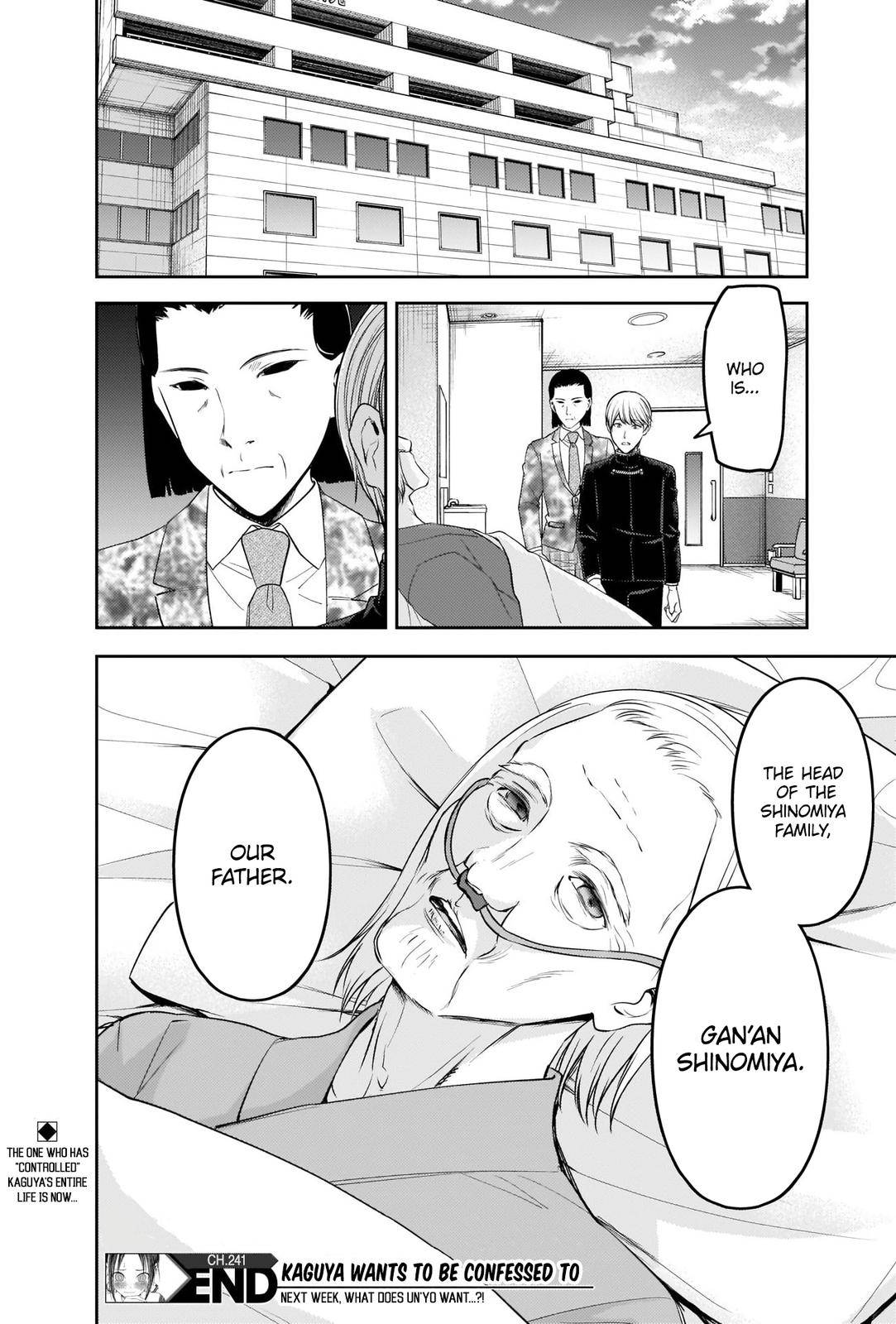 Kaguya-Sama Love Is War, chapter 241