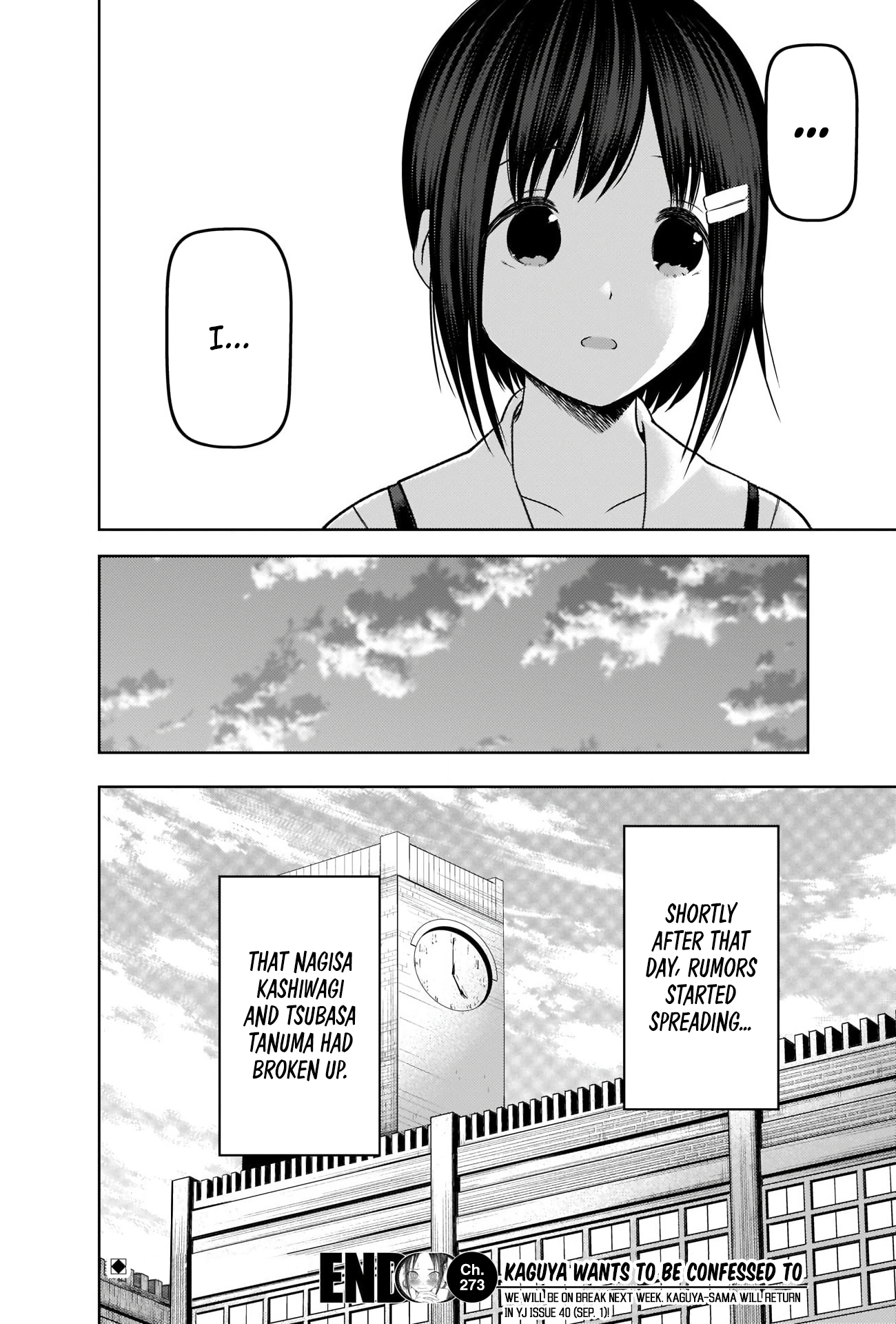 Kaguya-Sama Love Is War, chapter 273