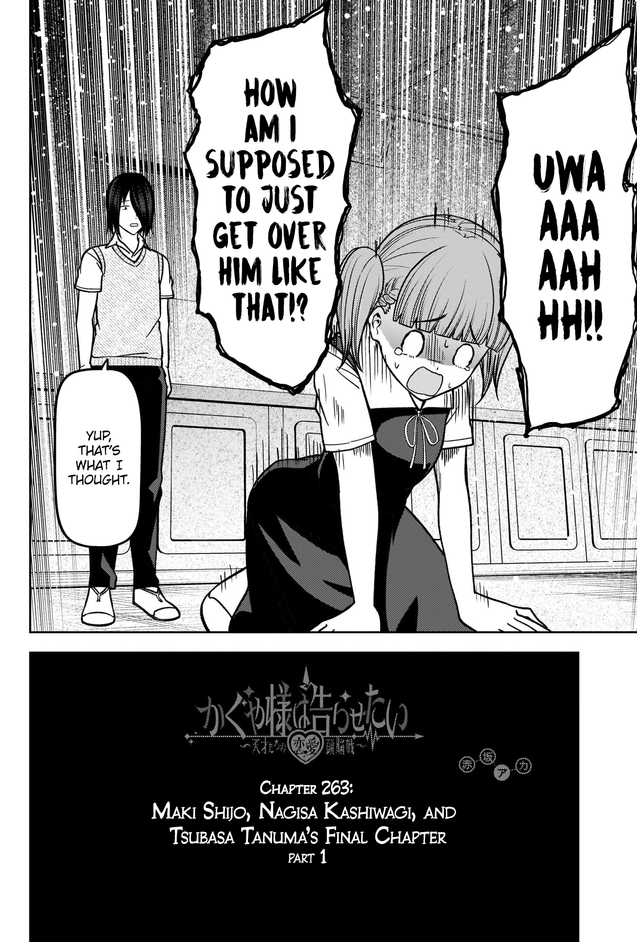 Kaguya-Sama Love Is War, chapter 273