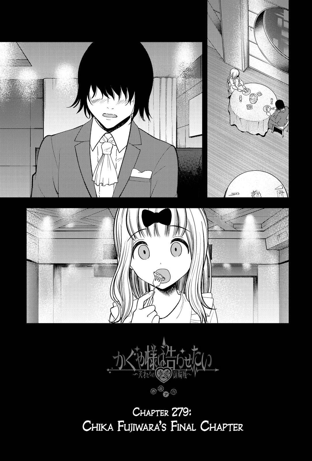 Kaguya-Sama Love Is War, chapter 279