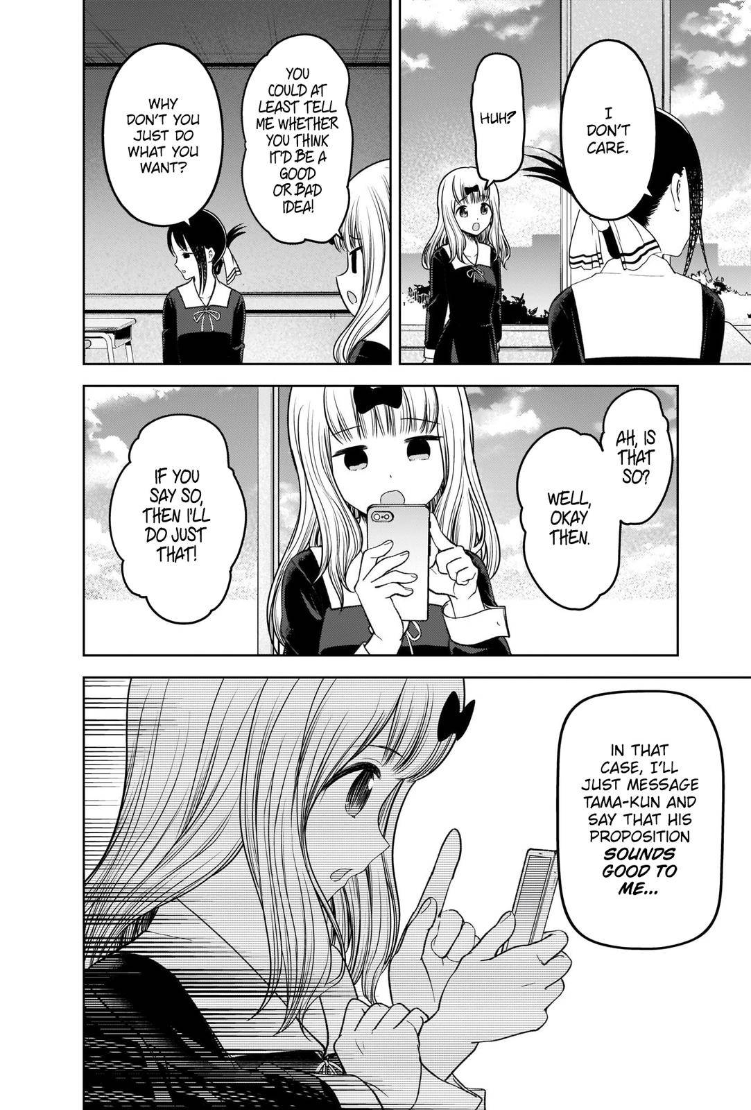 Kaguya-Sama Love Is War, chapter 279