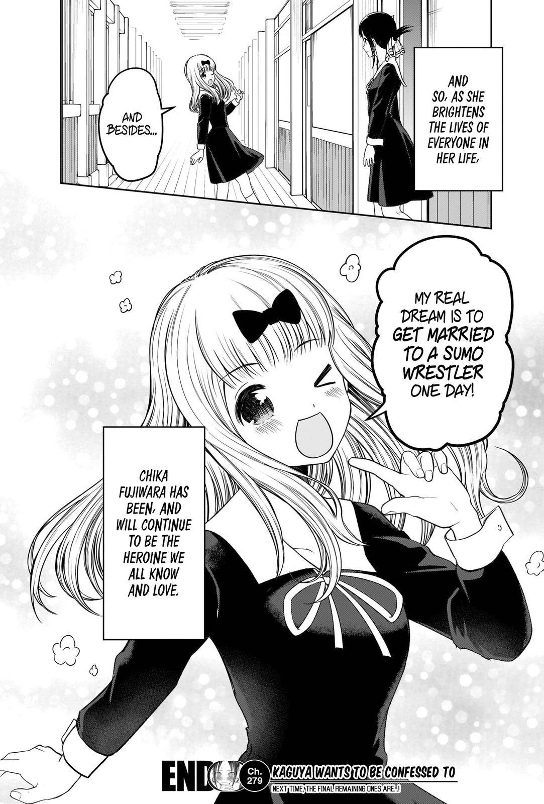 Kaguya-Sama Love Is War, chapter 279