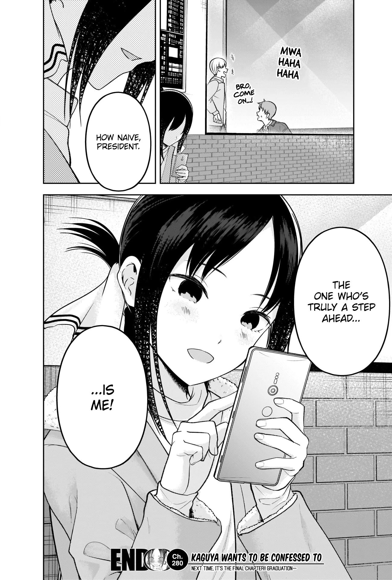 Kaguya-Sama Love Is War, chapter 280