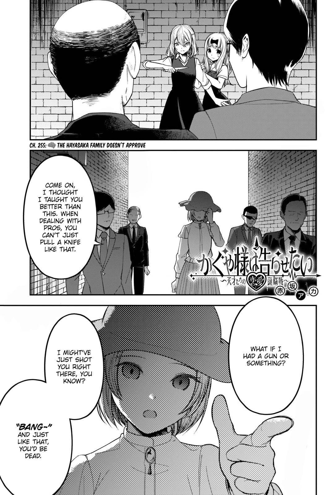 Kaguya-Sama Love Is War, chapter 255