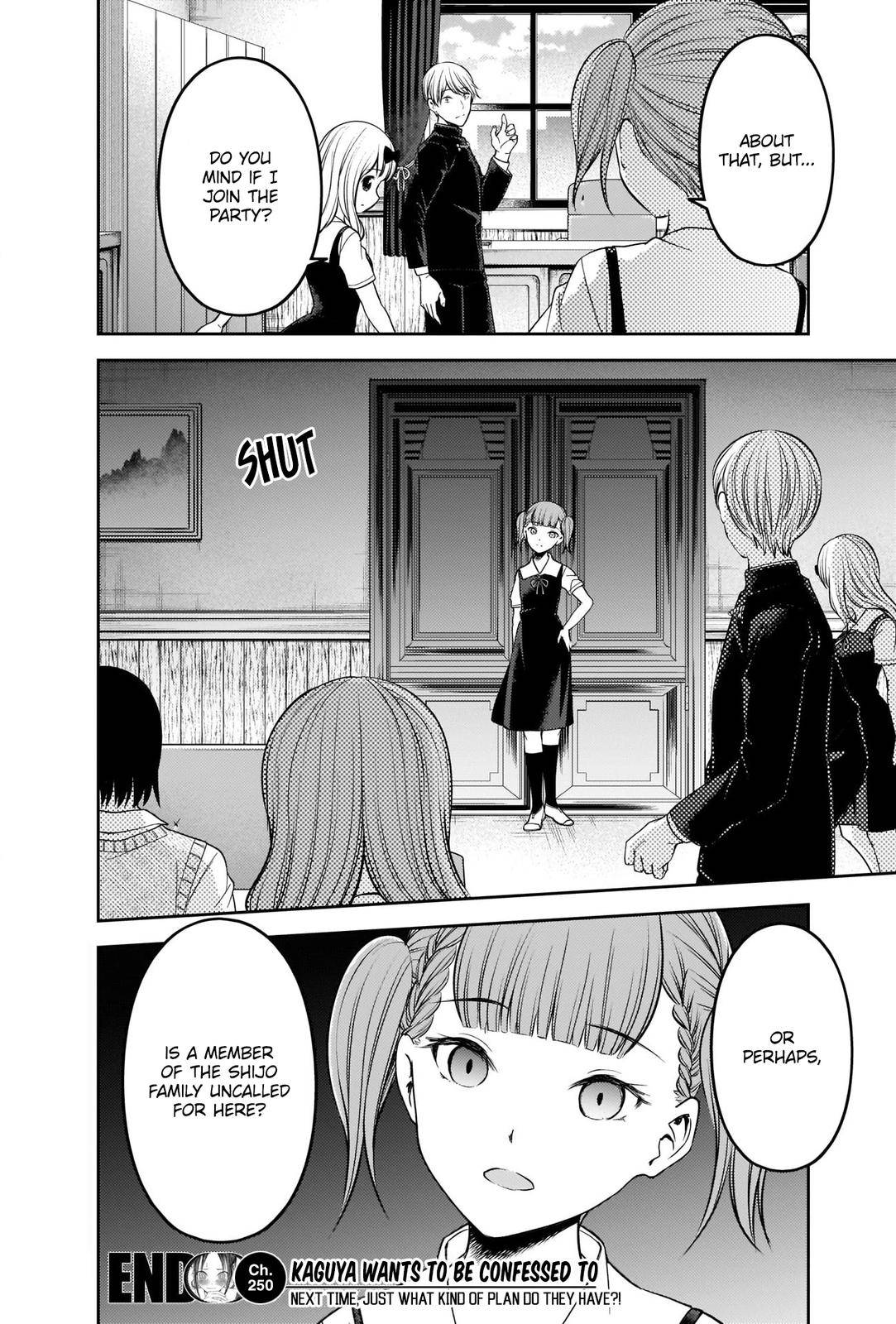 Kaguya-Sama Love Is War, chapter 250