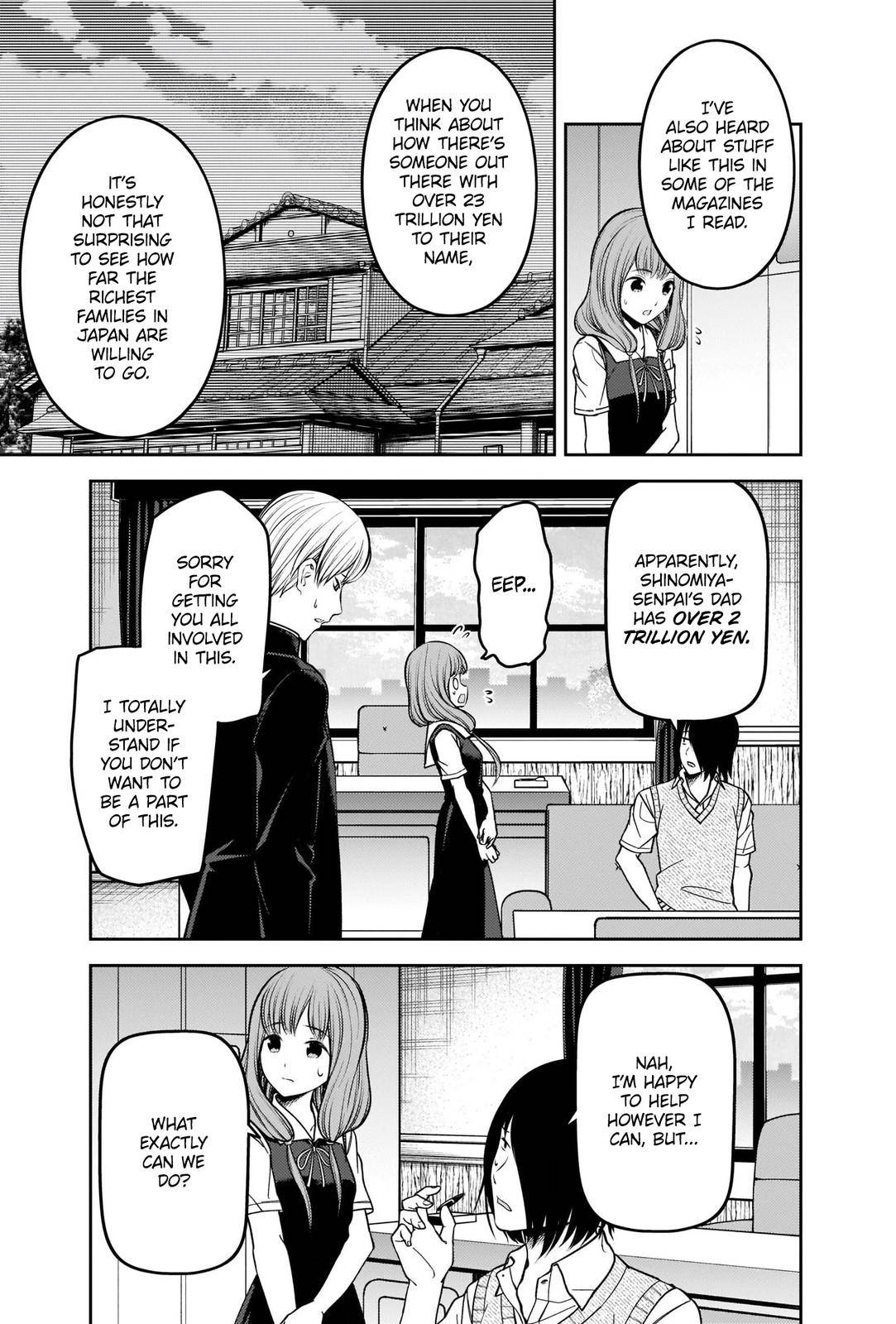 Kaguya-Sama Love Is War, chapter 250