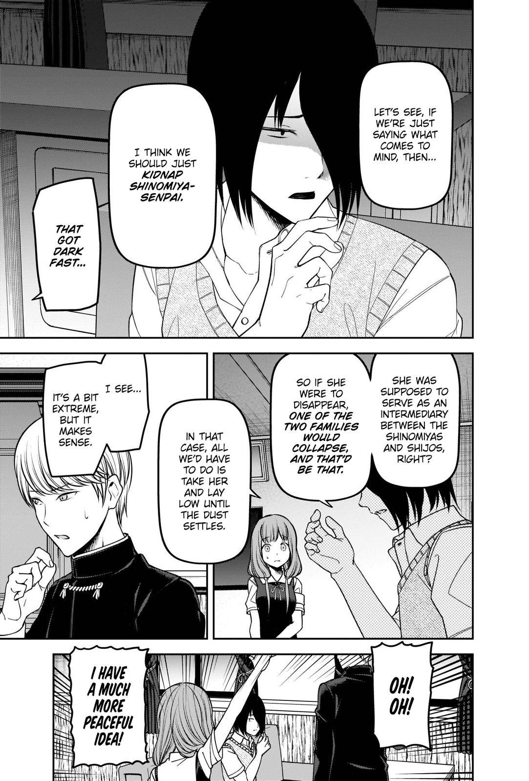 Kaguya-Sama Love Is War, chapter 250