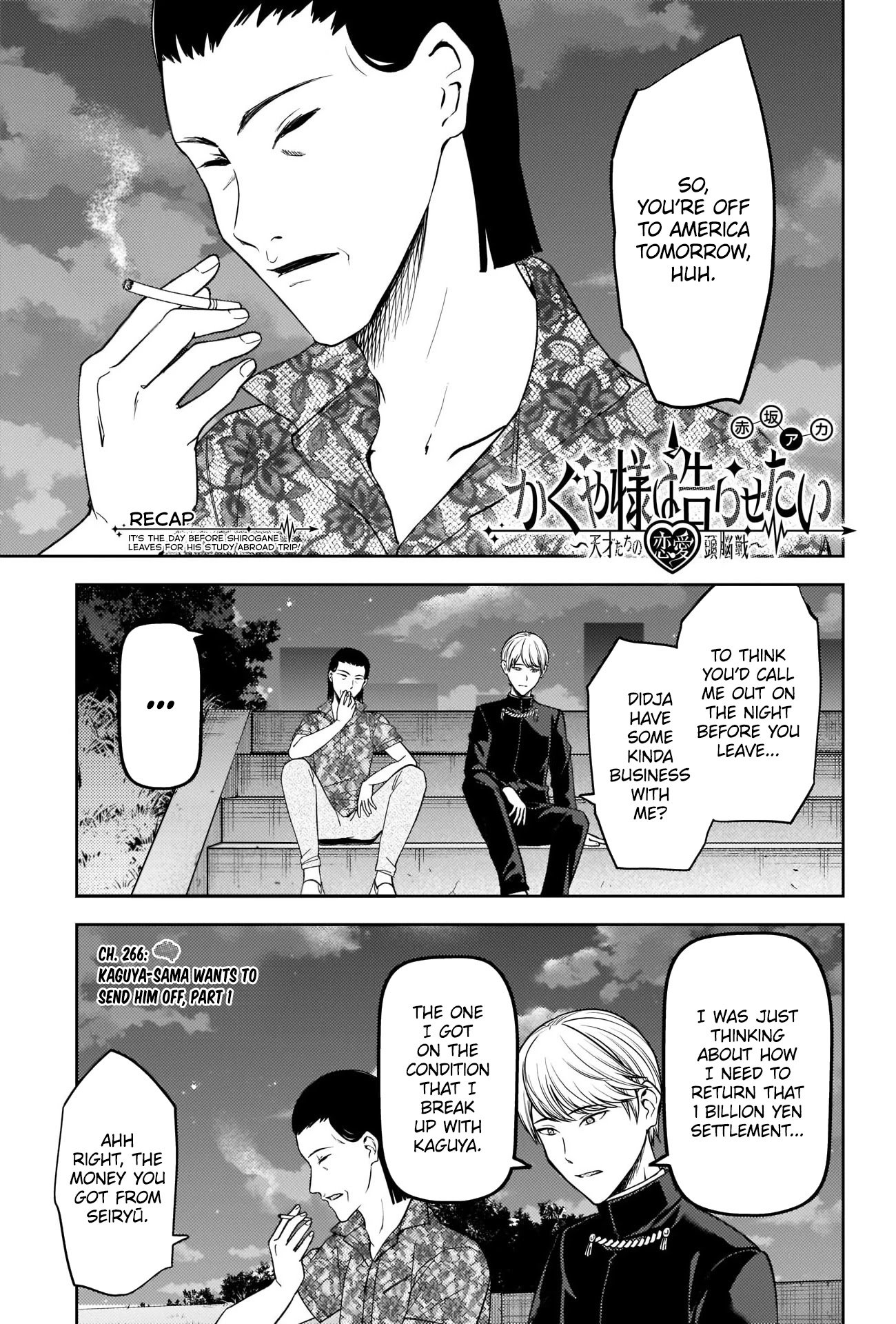 Kaguya-Sama Love Is War, chapter 266