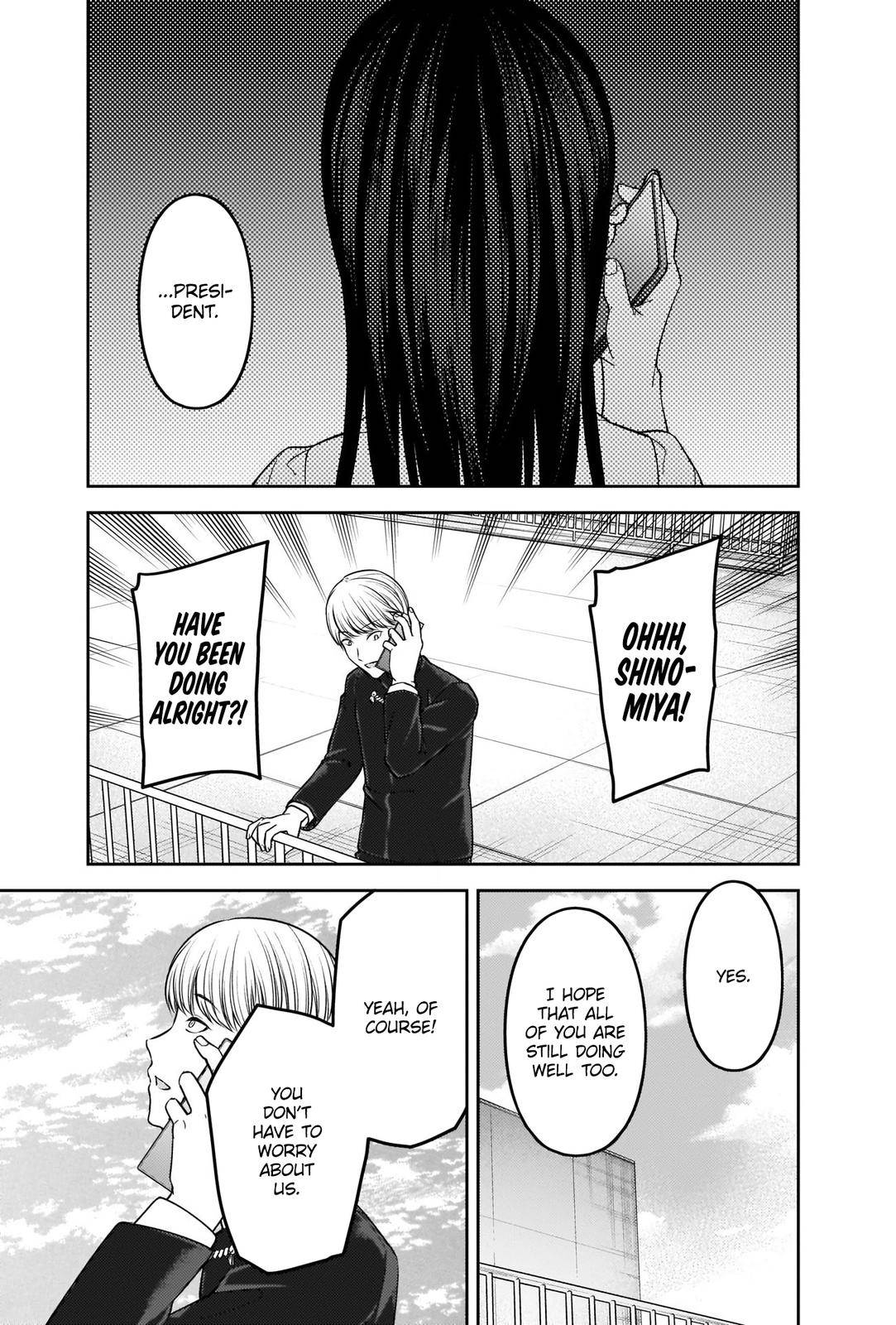 Kaguya-Sama Love Is War, chapter 247