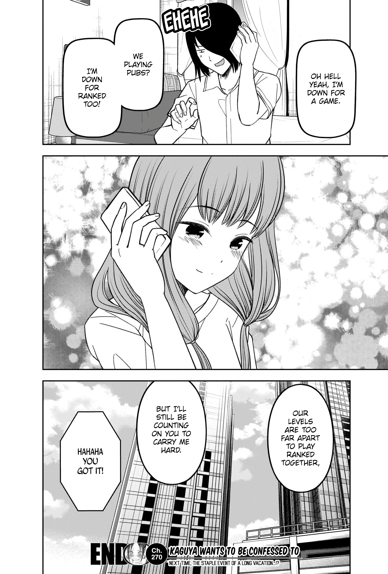 Kaguya-Sama Love Is War, chapter 270