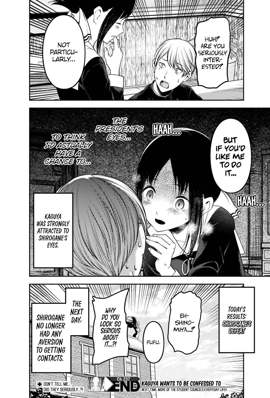 Kaguya-Sama Love Is War, chapter 237