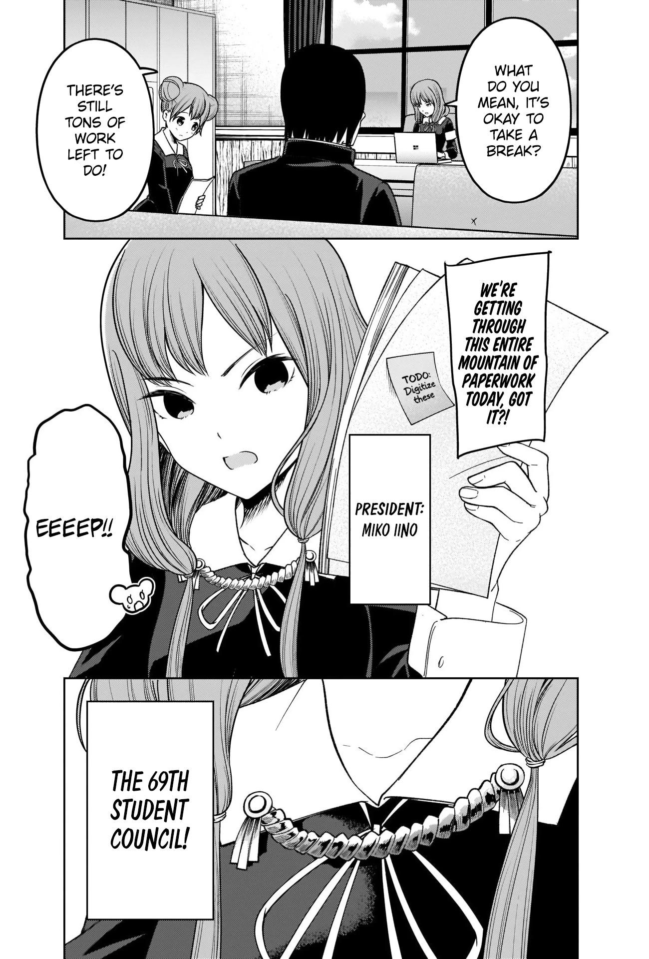 Kaguya-Sama Love Is War, chapter 278