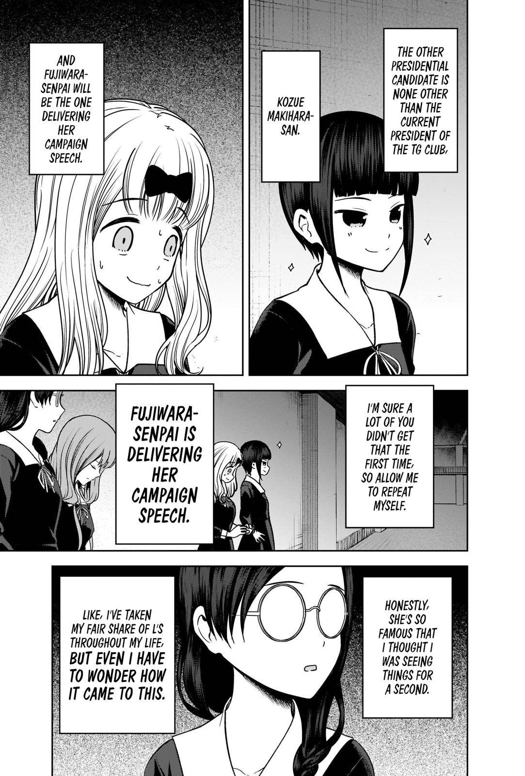 Kaguya-Sama Love Is War, chapter 275