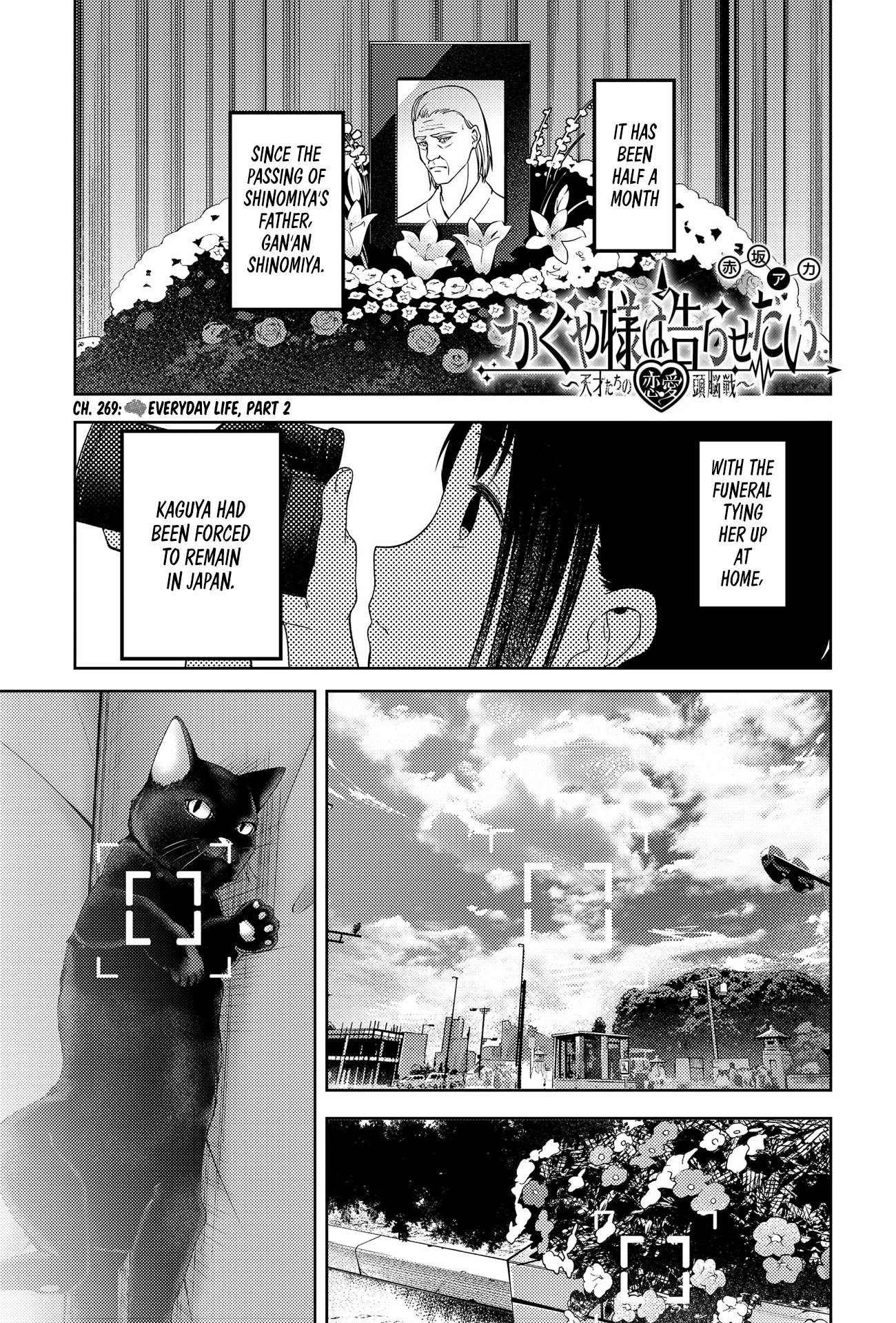 Kaguya-Sama Love Is War, chapter 269