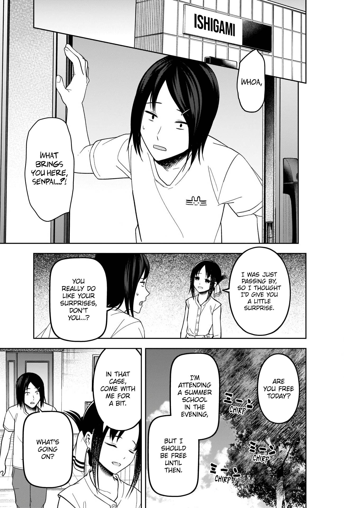 Kaguya-Sama Love Is War, chapter 269