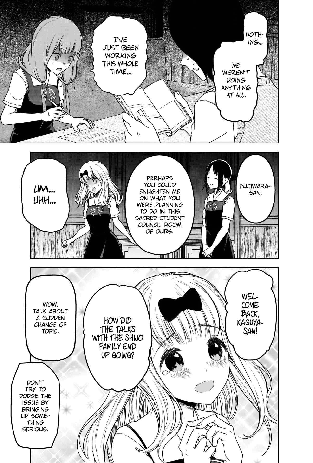 Kaguya-Sama Love Is War, chapter 262