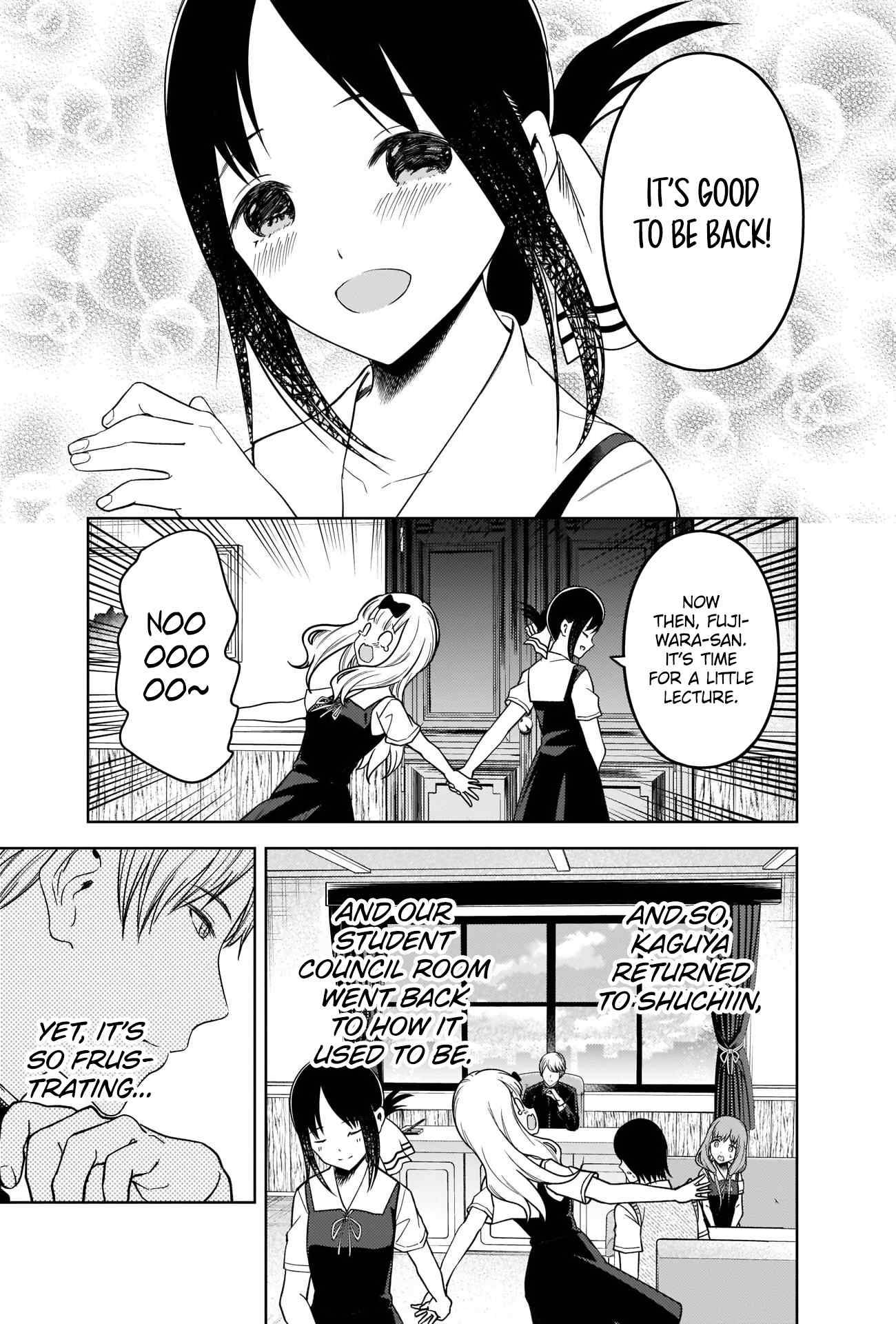 Kaguya-Sama Love Is War, chapter 262