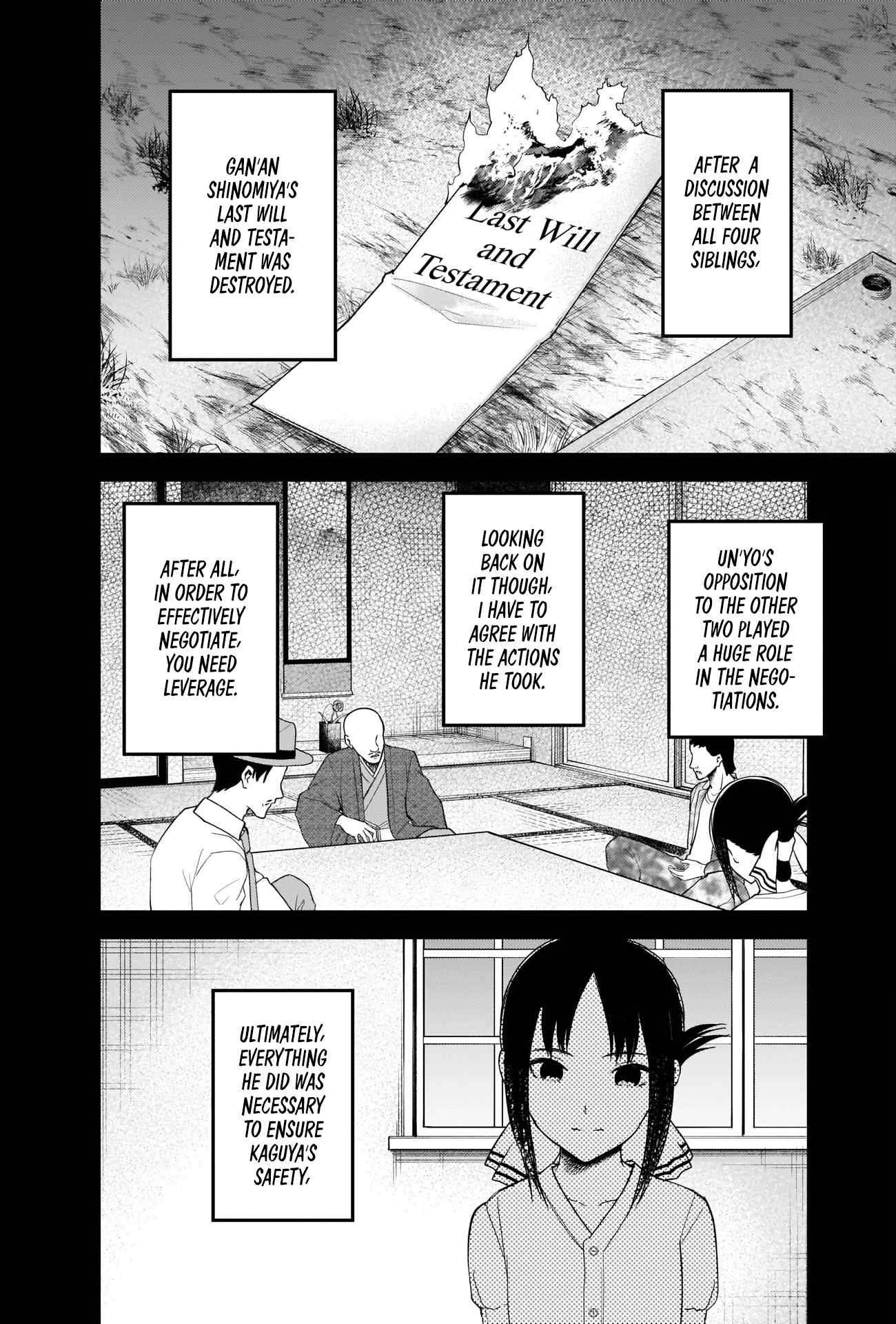 Kaguya-Sama Love Is War, chapter 262