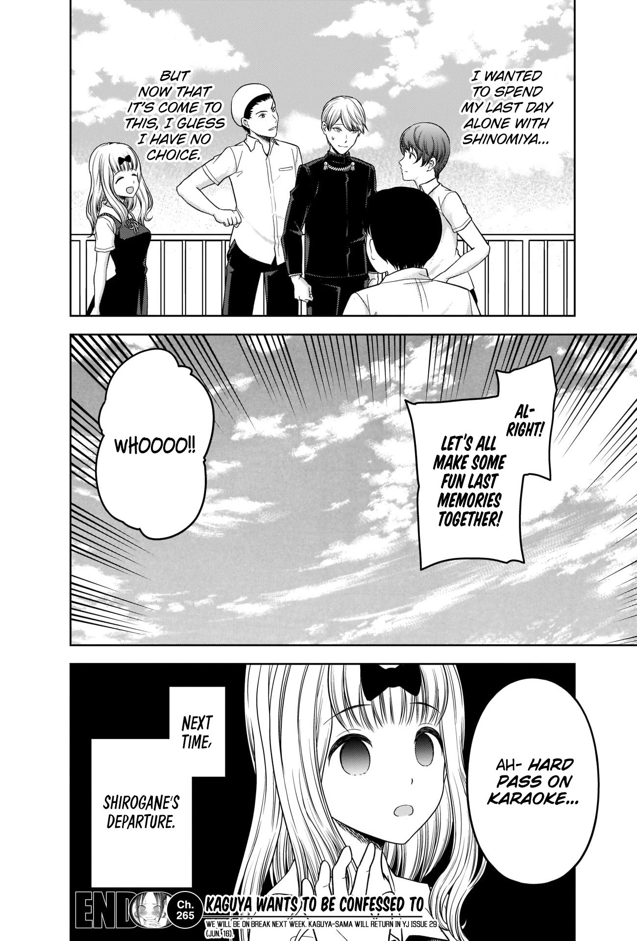 Kaguya-Sama Love Is War, chapter 265