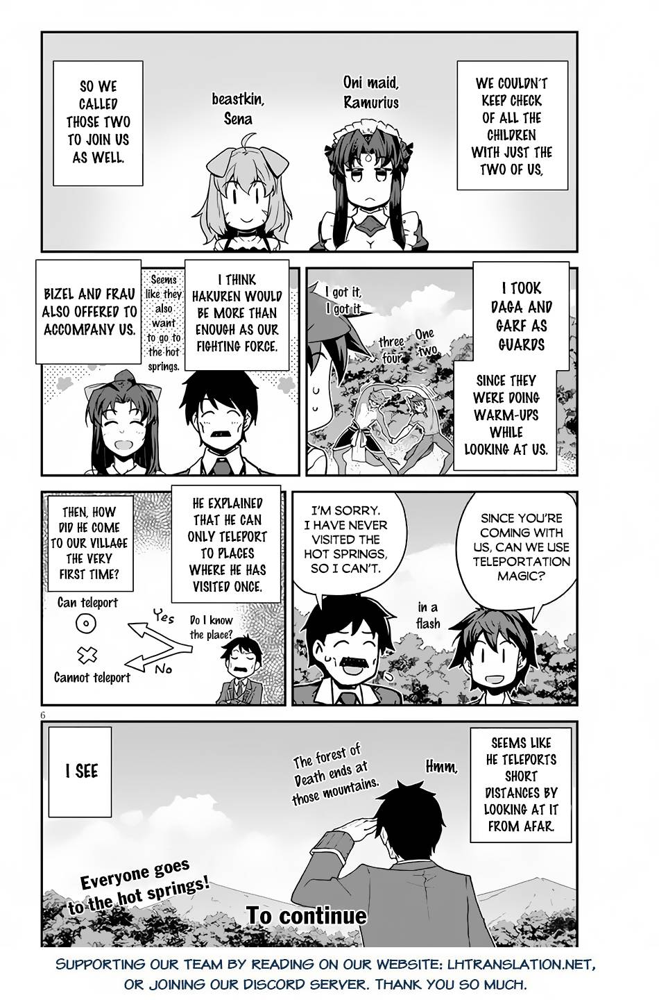 Isekai Nonbiri Nouka, chapter 205