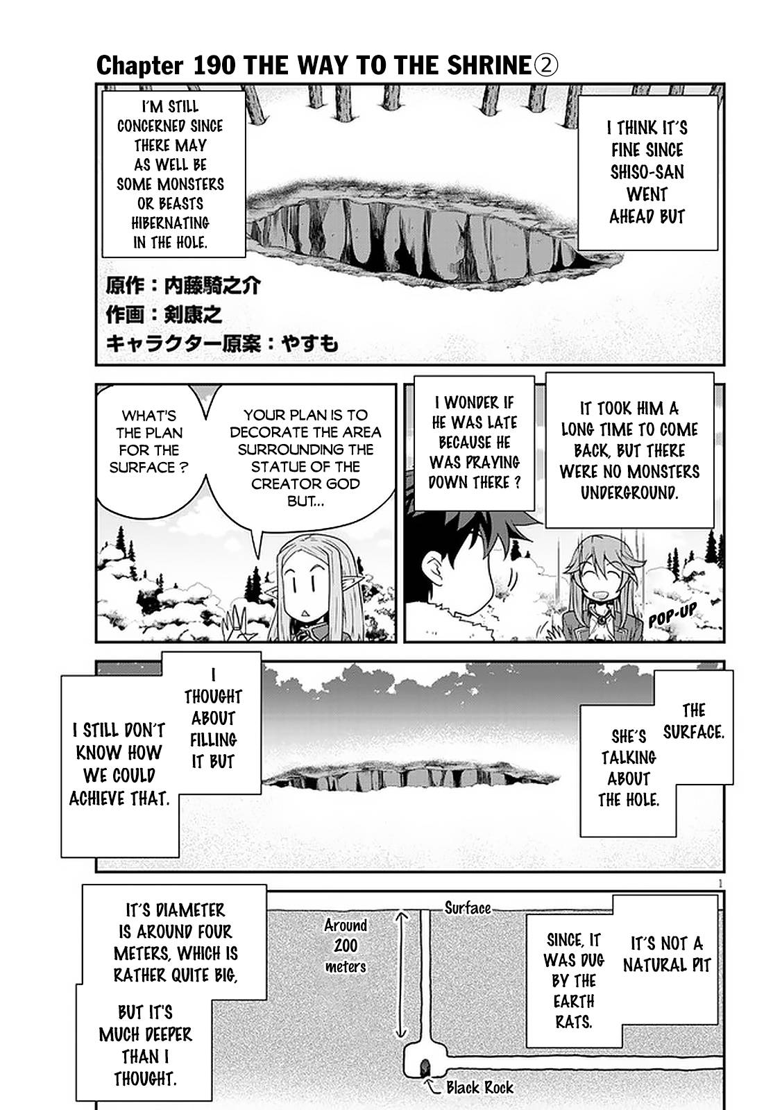 Isekai Nonbiri Nouka, chapter 190