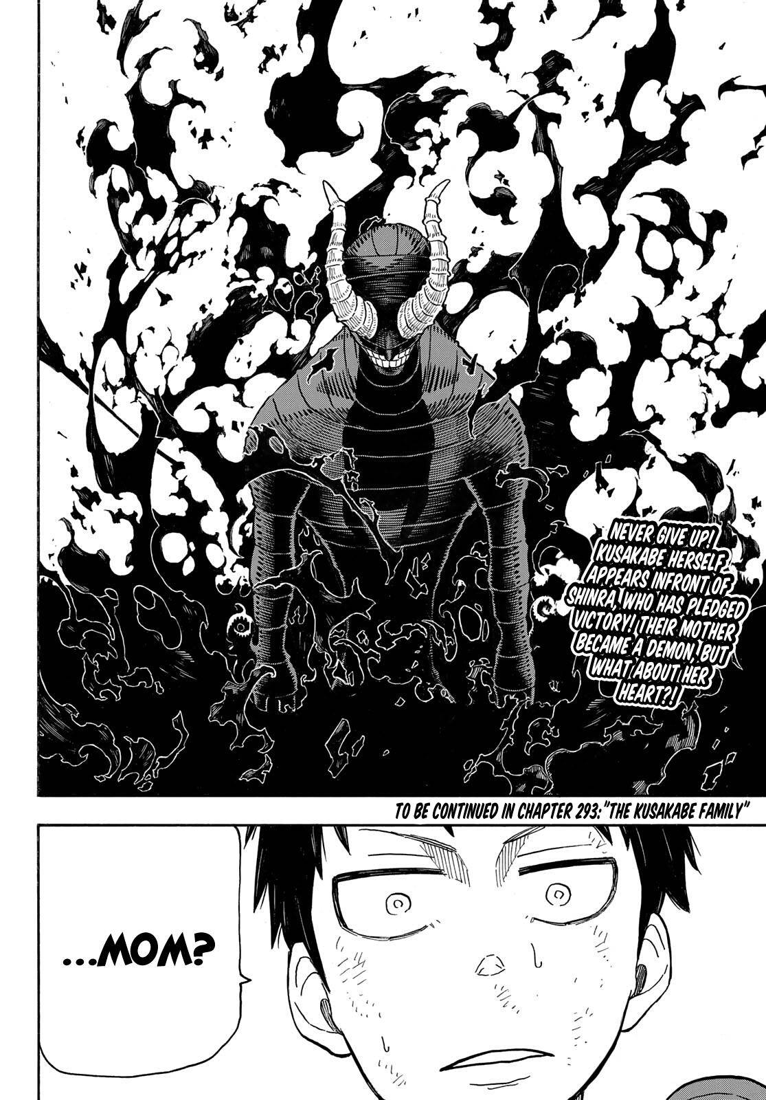 Fire Force, Chapter 292