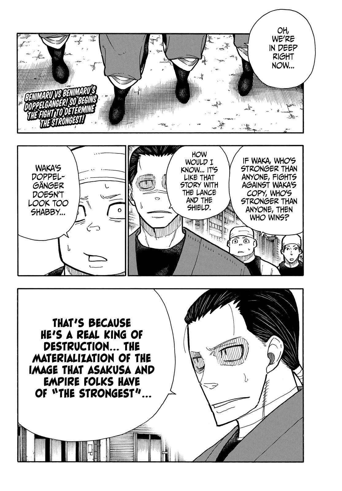 Fire Force, Chapter 285