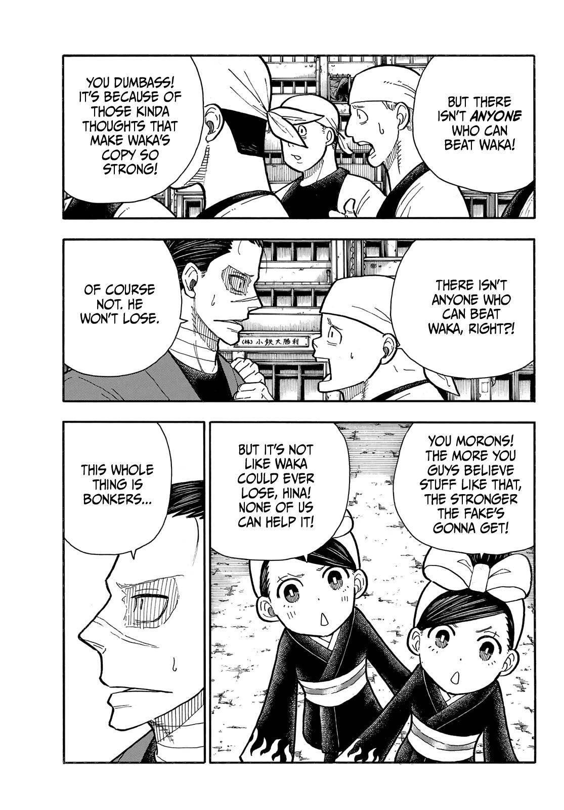 Fire Force, Chapter 285