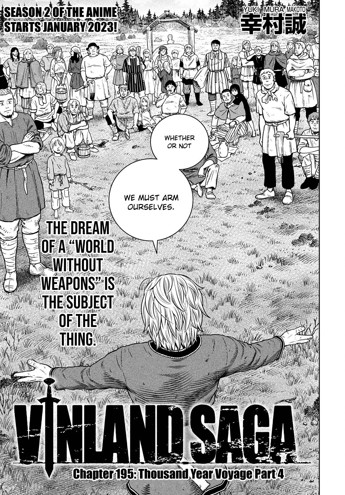 Vinland Saga, chapter 195