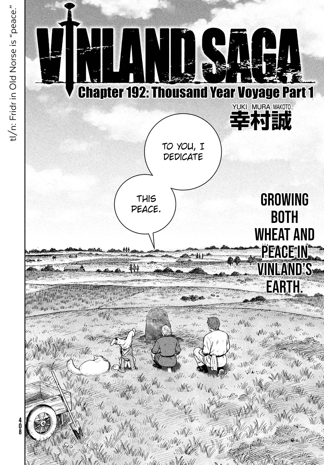 Vinland Saga, chapter 192