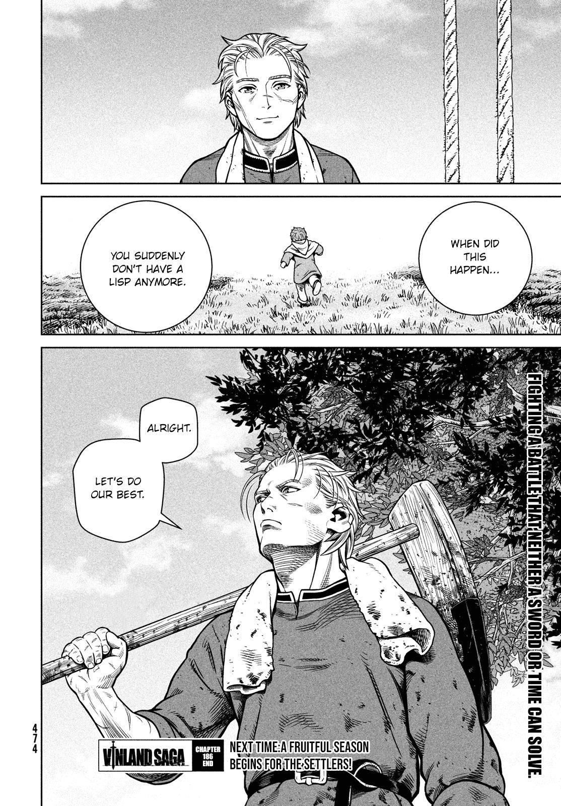 Vinland Saga, chapter 186