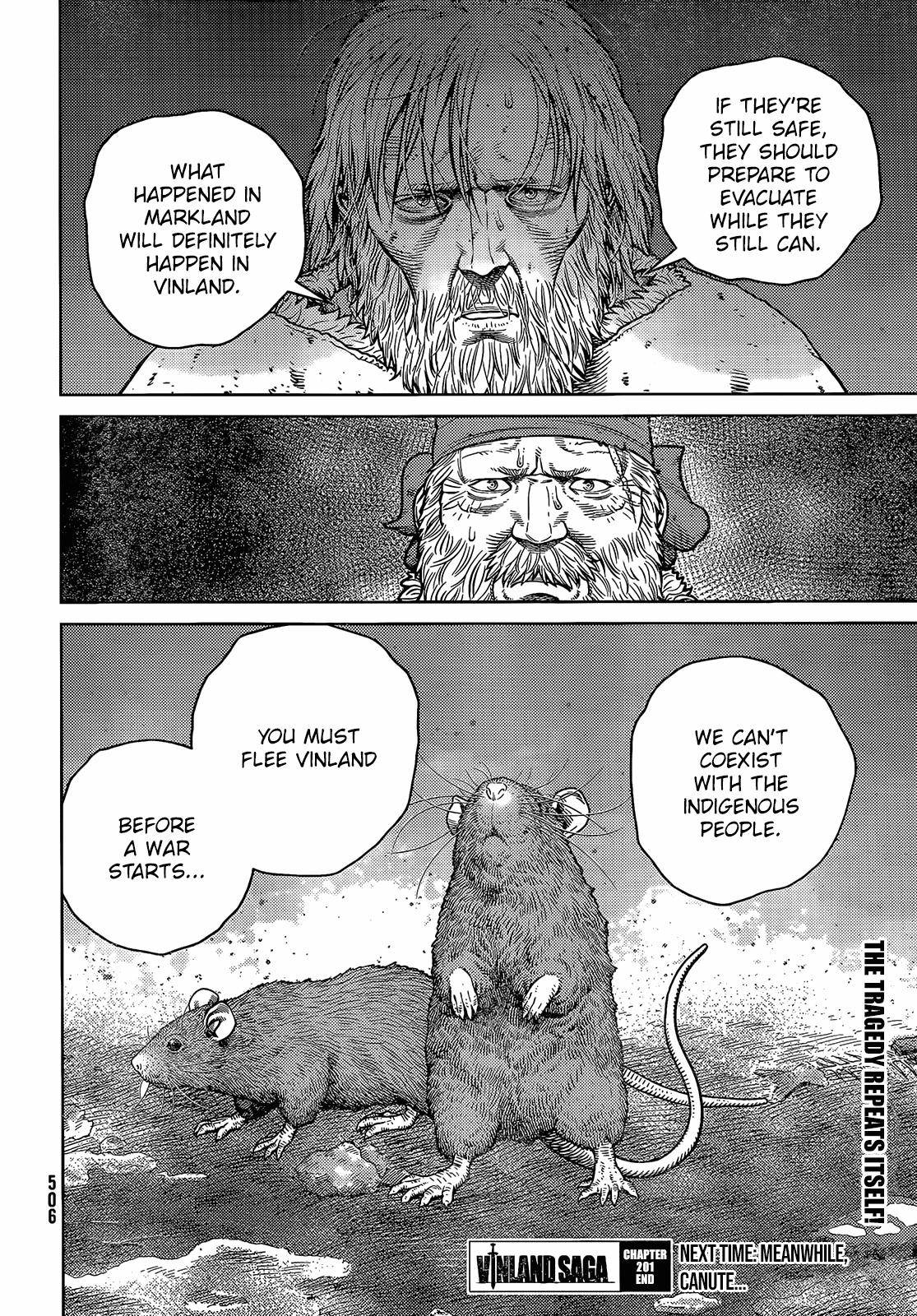 Vinland Saga, chapter 201