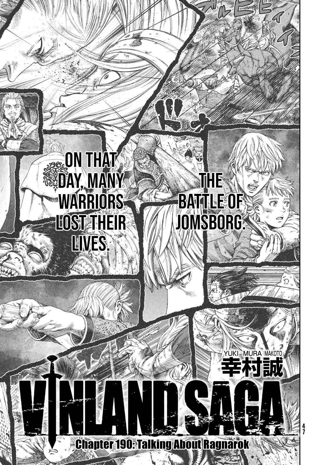 Vinland Saga, chapter 190