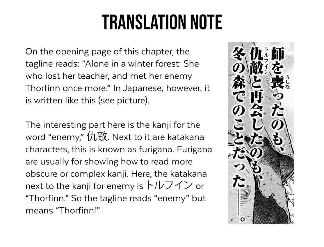 Vinland Saga, chapter 188