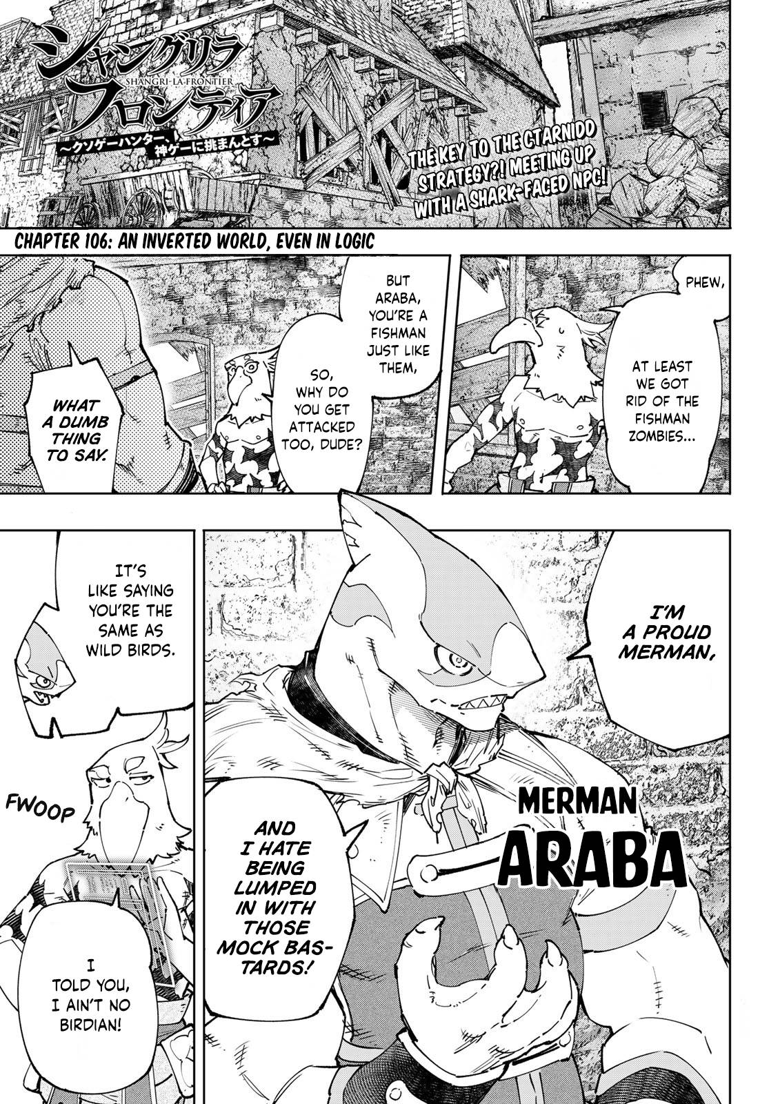 Shangri-La Frontier, chapter 106