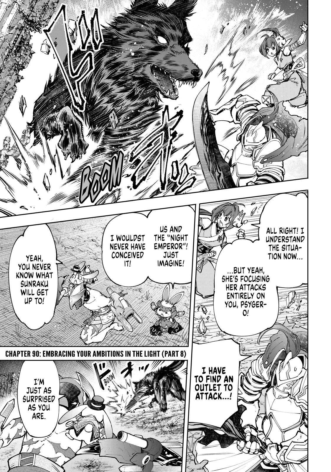 Shangri-La Frontier, chapter 90