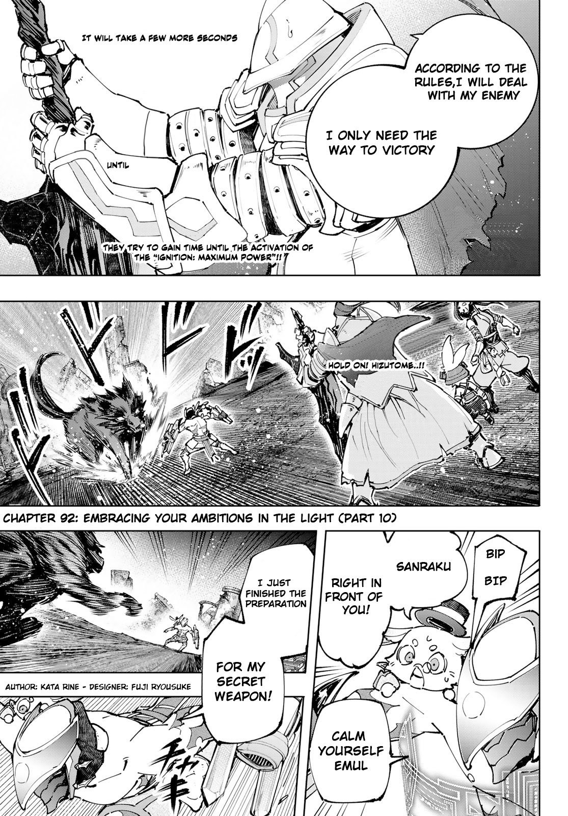 Shangri-La Frontier, chapter 92