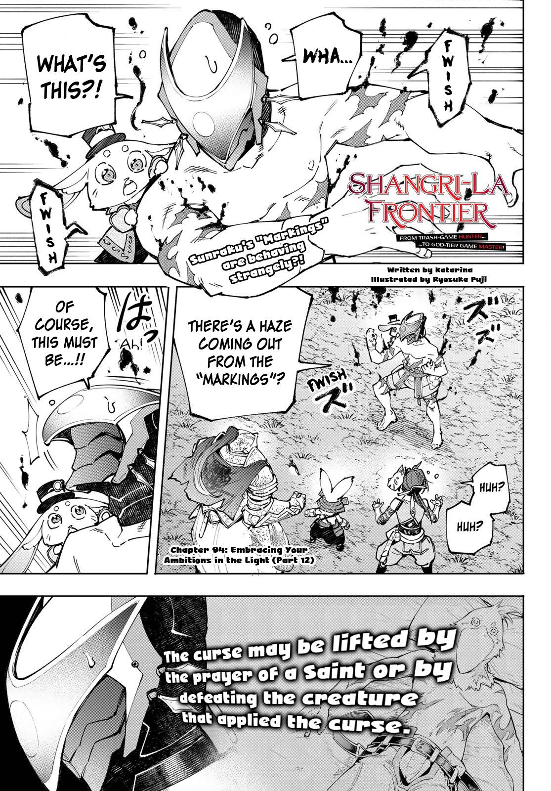 Shangri-La Frontier, chapter 94