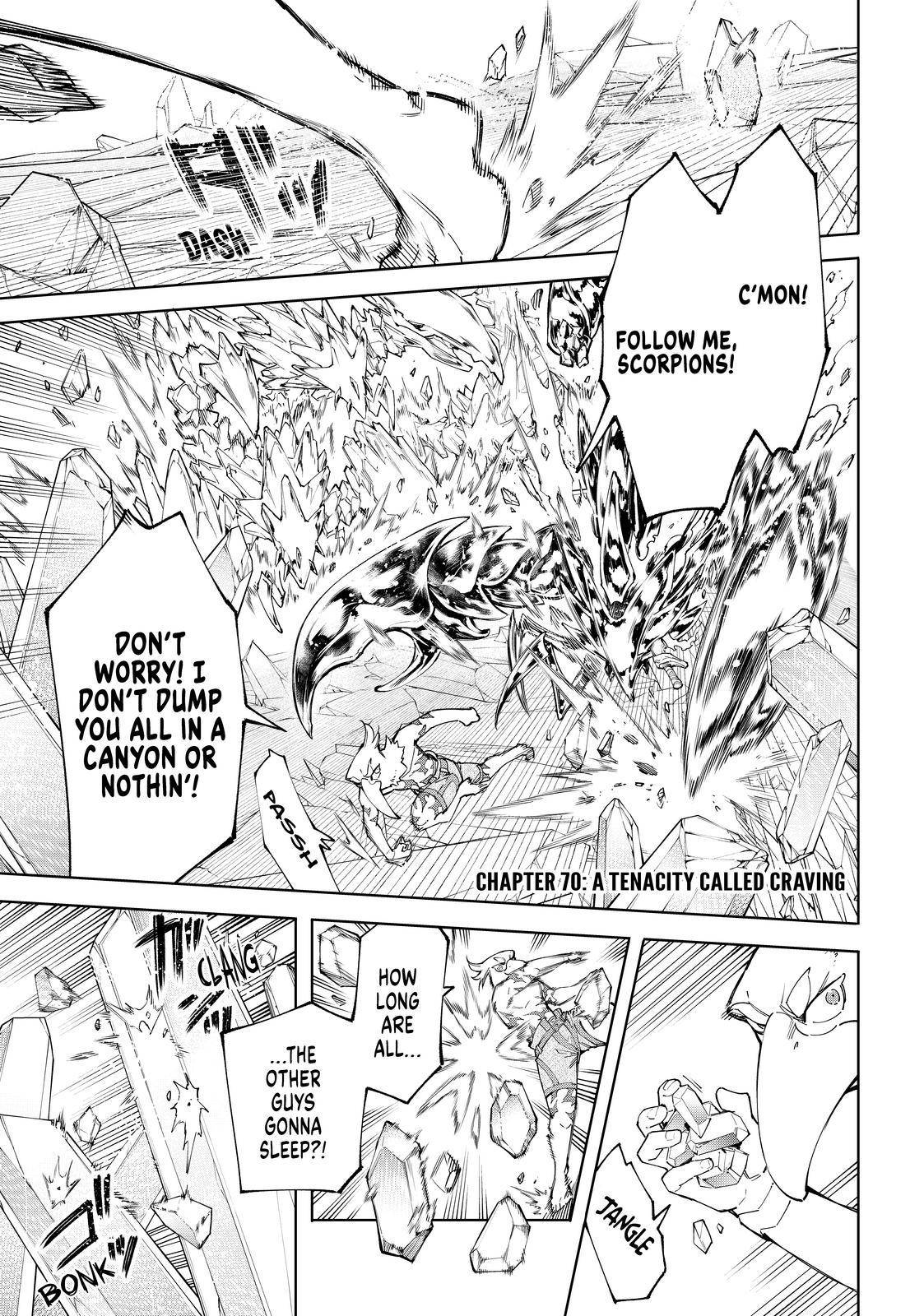 Shangri-La Frontier, chapter 70